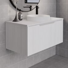 Dustin 900mm Wall Hung Single Vanity
